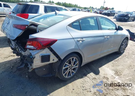 2020 Hyundai Elantra Sel/Value/Limited из США, поврежденный, VIN KMHD84LF6LU929653